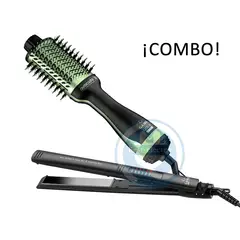 GAMA - Combo Alisadora BECHS0000001467 y Cepillo Secador