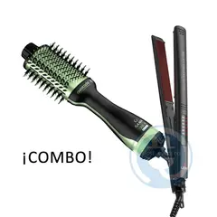 GAMA - Combo Alisadora BECHS0000002120 y Cepillo Secador