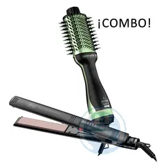 GAMA - Combo Alisadora BECHS0000002568 y Cepillo Secador