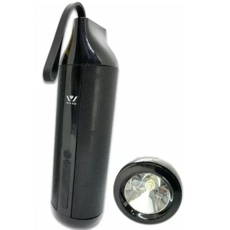 Parlante bluetooth con linterna color negro WSA856 Élegans