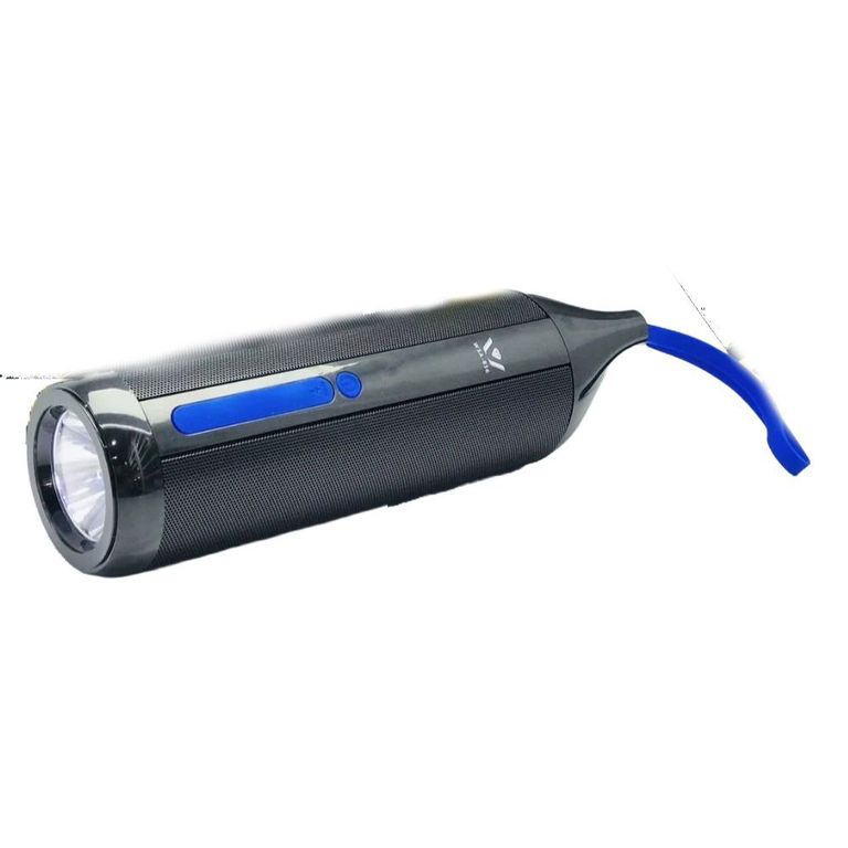 Parlante bluetooth con linterna color azul WSA856 Élegans