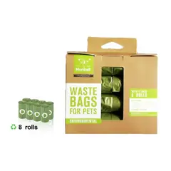 GENERICO - REPUESTO DE BOLSAS PARA RESIDUOS DE MASCOTAS NUNBELL x 8