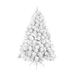 GENERICO - ARBOL NAVIDEÑO BLANCO SUPER PREMIUM NEVADO 2.40 MTS LAN-240BL