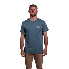 BILLABONG - Polo Básico Hombre Algodón Azul Destinations Herradura