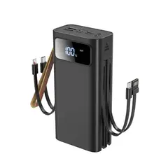 XO SIMPLE IS BEAUTY - Power Bank 30000mAh XO-PR142 Cables Incorporados Tipo-C V8 Ligtning