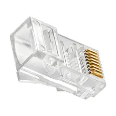 GENERICO - Conectores Rj45 Cat. 6 Amp Para Cable De Red Pack 100