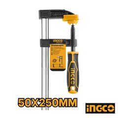 INGCO TOOLS - Prensa Sargento Tipo F 50 x 250MM Industrial Ingco