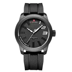 NAVIFORCE - Reloj Deportivo Negro NAV-101