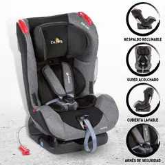 Safety 1St - Silla de Auto para Bebé Denim «RECLINE NEW» Grey