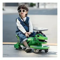 GENERICO - Twist Car Premium Dino Con Luces Led Musical Para Niños