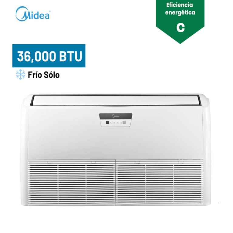Aire Acondicionado 36 000 BTU Piso Techo Inverter Frío Solo
