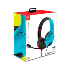 NINTENDO - Audifonos Switch Lvl40 Wired Stereo Gaming Headset Neon
