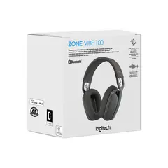 LOGITECH - Audifono C/Microf.Logitech Zone Vibe 100 Bluetooth Black