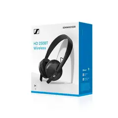 SENNHEISER - Audifono C/Microft Hd 250 Bt Wireless Negro