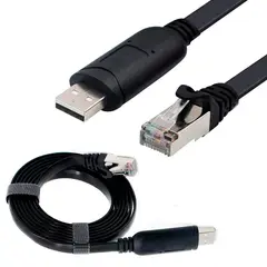 NETCOM - Cable USB a RJ45 rs232 consola ethernet red 1.80 Metros