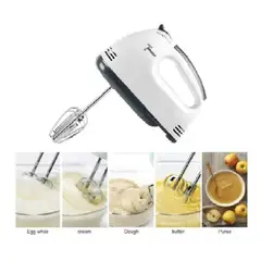 GENERICO - Mini Batidora Electrica con 7 Velocidades Batidor de Huevos