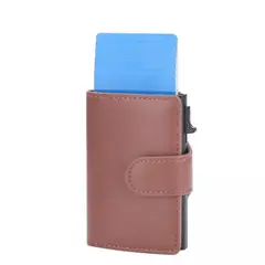 BAGSON - Billetera Hombre Cuero PU con Tarjetero PROTECTOR RFID