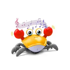 GENERICO - JUGUETE CANGREJO DE INDUCCION ELÉCTRICA CON LUZ Y SONIDO