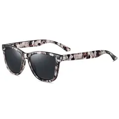 GENERICO - Lentes de sol Camouflage UV400 marco gris con luna oscura