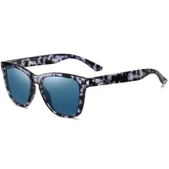 GENERICO - Lentes de sol Camouflage UV400 marco azul con luna azul
