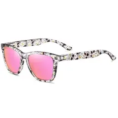 GENERICO - Lentes de sol Stylish UV400 marco funny cat con luna rosa