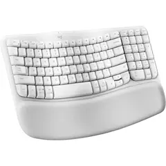 LOGITECH - TECLADO ERGO WAVE INALAMBRICO SP BLANCO 920-012279