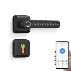 TECH CARE - Cerradura Adaptable huella + Clave + APP + Asesoría de Instalación