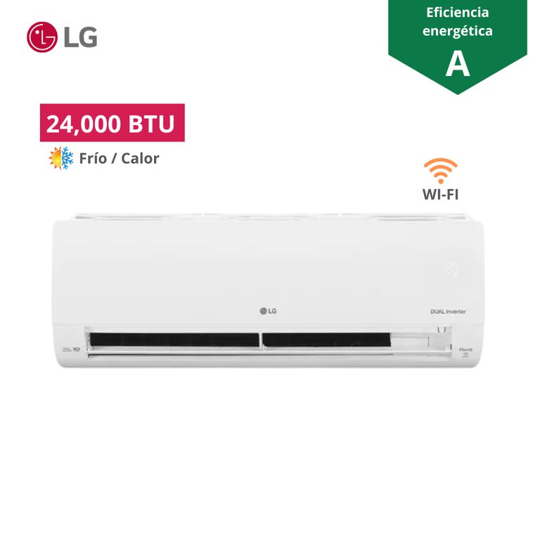 Aire Acondicionado 24000 BTU DualCool Inverter Frío - Calor