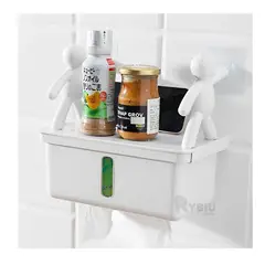 GENERICO - Estanterias con Diseño Humanoide para tus Paños Blanco