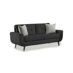 FABIANI HOME - Sofa de 2 Cuerpos Mango Fabiani Negro