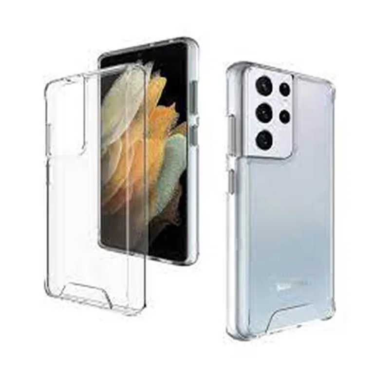 Para Samsung S23 Ultra space anticaida resistente transparente