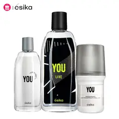 ESIKA - You live 90 ml + you 50 ml + desodorante -