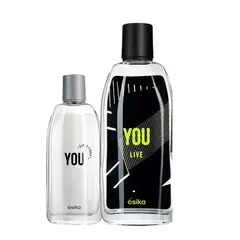 ESIKA - You live 90 ml + you 50 ml - Fragancia de