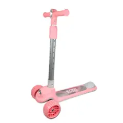 GENERICO - SCOOTER PARA NIÑAS ROSA CON LUCES DE 10-15 AÑOS KODI URBAN