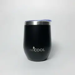 WECOOL - Vaso de Acero Inoxidable Negro 354ml