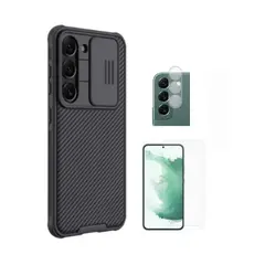 NILLKIN - CASE CAMSHIELD SAMSUNG S23 PLUS Y VIDRIOS
