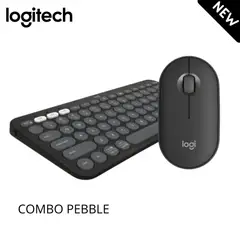 LOGITECH - Combo Teclado K380s Y Mouse Pebble 2 Keys Bluetooth Negro