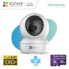 EZVIZ - Cámara Wifi Inalámbrica FullHd C6N SD 32GB
