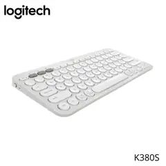 LOGITECH - Teclado Pebble Keys 2 K380s Bluetooth Blanco