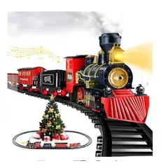 GENERICO - Tren Navideño para Base de Arbol De Calidad GRANDE 22pcs