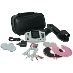 RISUTIMPORT - Nais Electroestimulador Tens 6 Parches Sandalias Maleta