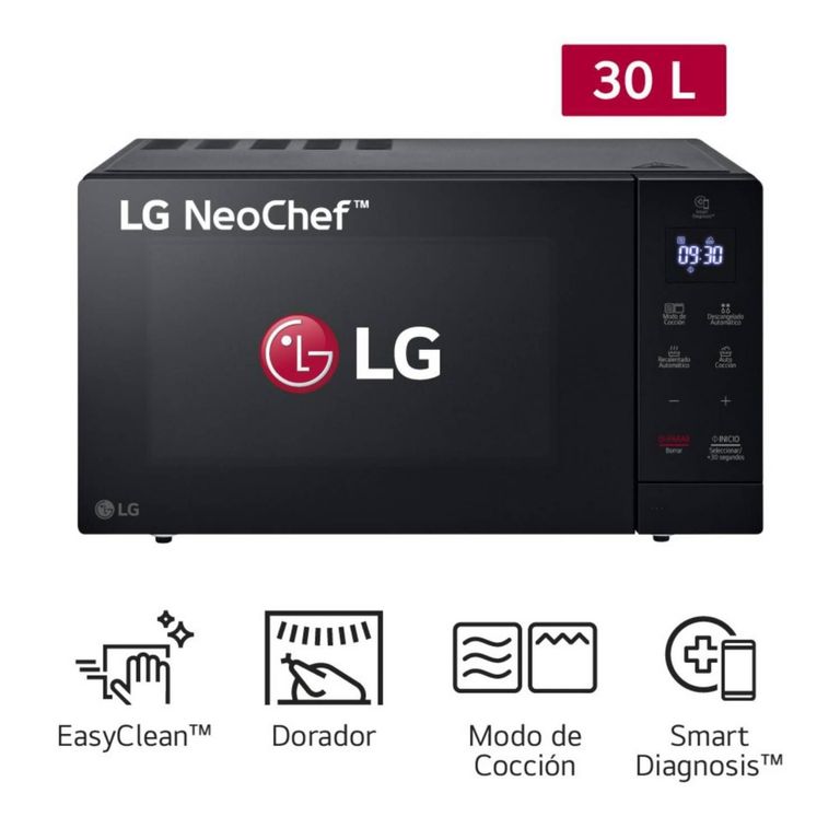 Horno Microondas Easy Clean 30 Litros MH7032JAS - Negro