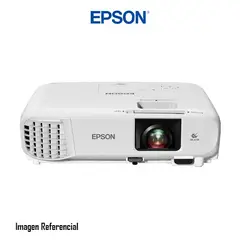 EPSON - PROYECTOR POWERLITE 118 3LCD XGA, HDMI, VGA, LAN, USB P/N: V11HA03020