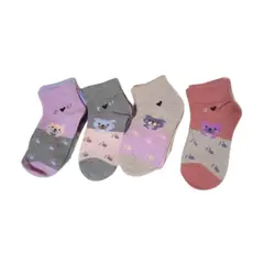 GENERICO - Medias Tobilleras Niña 6-8 (12 pares)