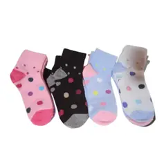 GENERICO - Medias Tobilleras Niña 6-8 (12 pares)