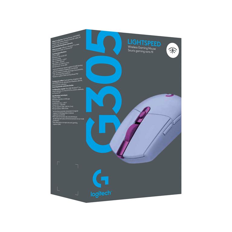 Mouse Gamer G305 Lightspeed Wireless Lila