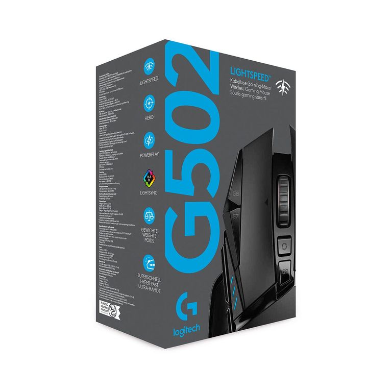 Mouse Gamer G502 Lightspeed Wireless Black