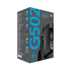 LOGITECH - Mouse Gamer G502 Lightspeed Wireless Black