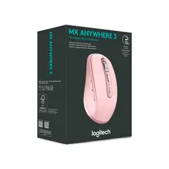 LOGITECH - Mouse Mx Anywhere 3 Bluetooth Rose