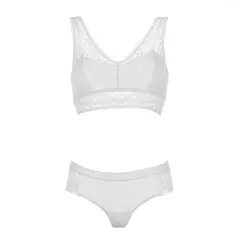 GENERICO - Bralette brasier Selena para mujer de encaje tipo top